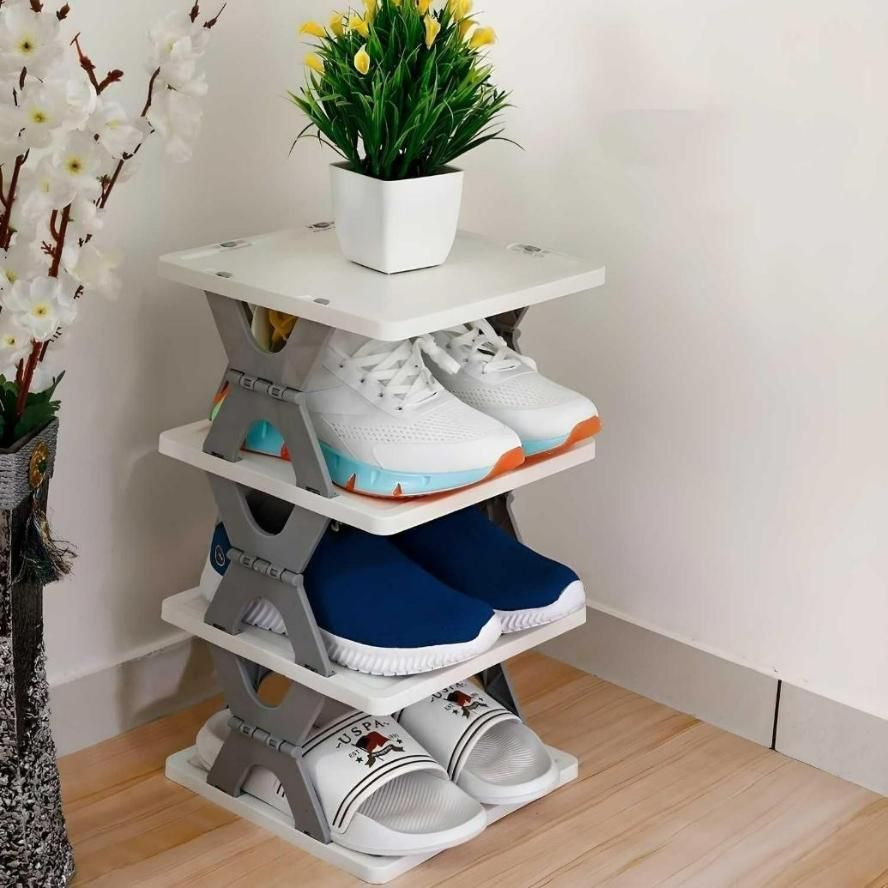 4-Layer Shoe Organizer Rack